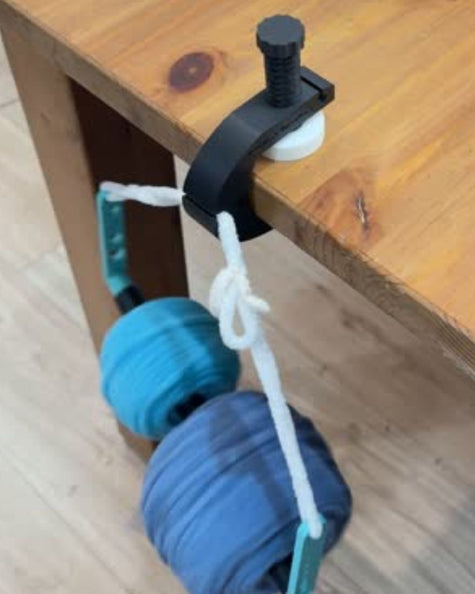 Pocket Spinner + Universal Clamp Set – Portable Yarn Spinning Combo for Anywhere Crafting