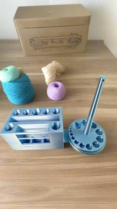 Bundle your storage box with the yarn spinner attachment