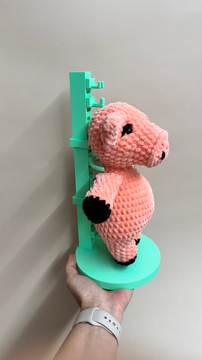 3D Printable Adjustable Plushie Stand – STL File ONLY