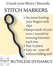 Crochet Row Counter Stitch Markers – Easy Tracking for Knitting & Crochet
