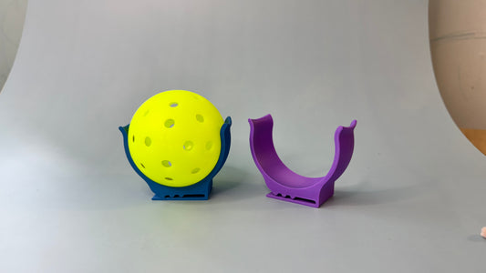 Pickleball holder with belt clip