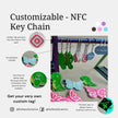 Tap Me NFC  Keychain – Custom Smart Tag for Makers