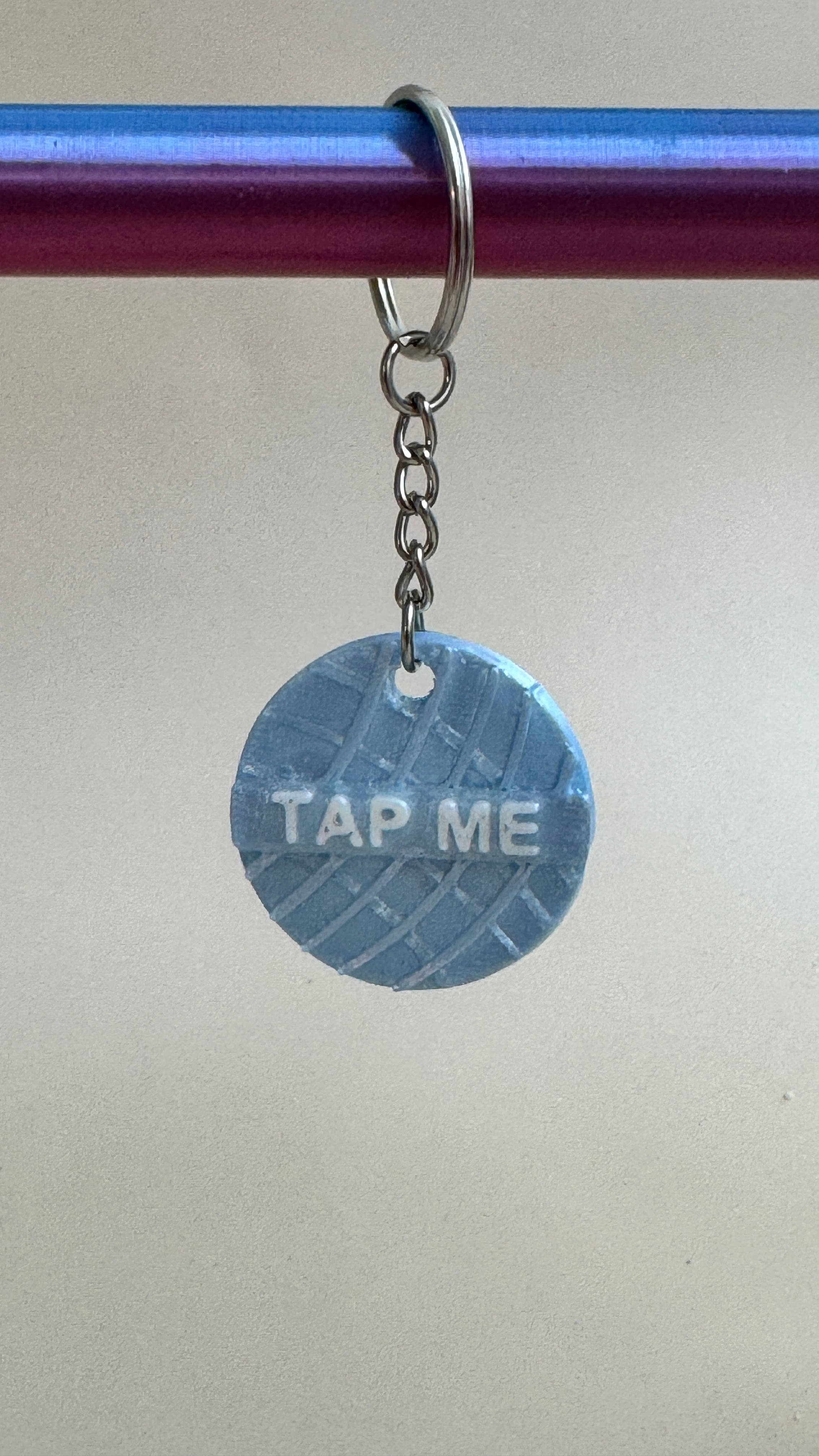 Tap Me NFC  Keychain – Custom Smart Tag for Makers