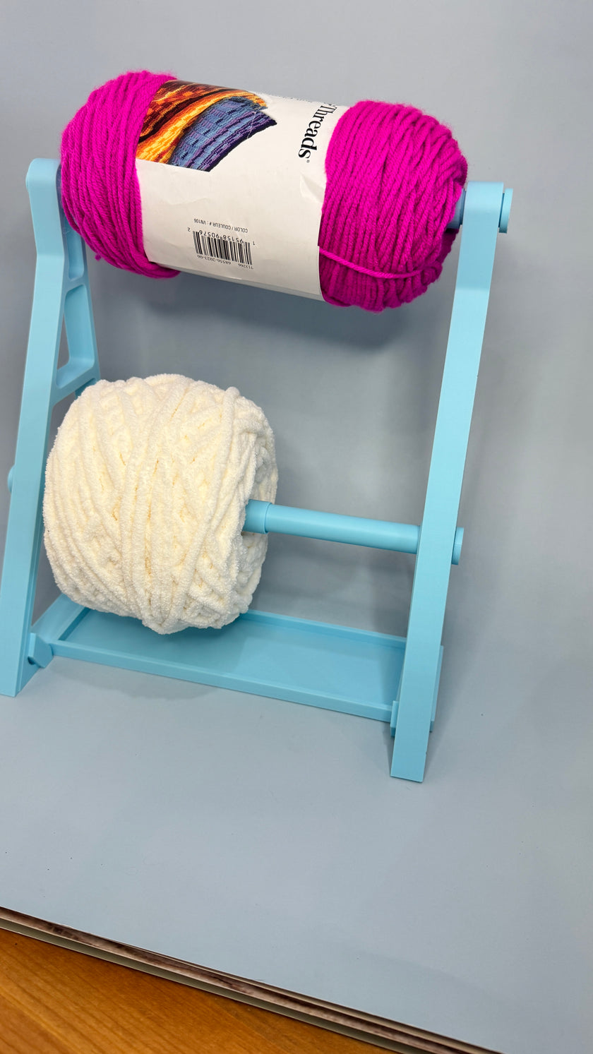 Horizontal Quad Yarn Spinner with Storage Base – 4x the Yarn