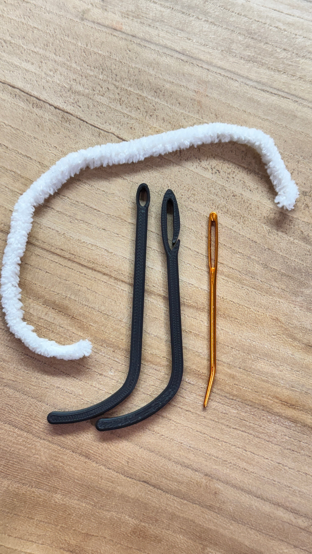J Darning Needles for Blanket Yarn & Chenille - Smooth Large Eye Needles for Crochet & Yarn Projects