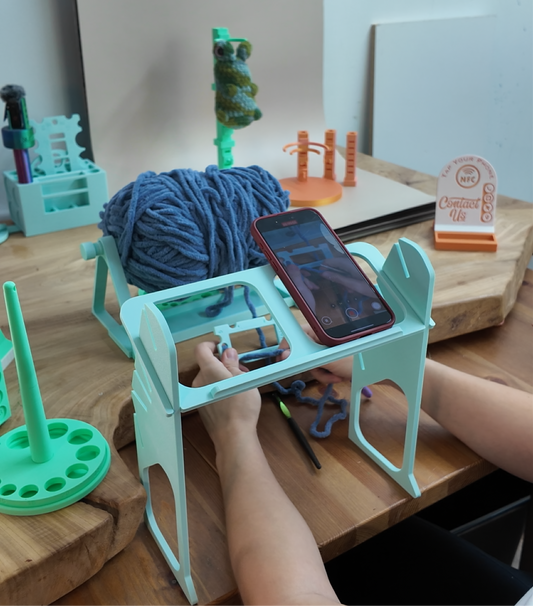 Adjustable Phone & Tablet Stand – 8 Angles for Makers, Crafters & Content Creators