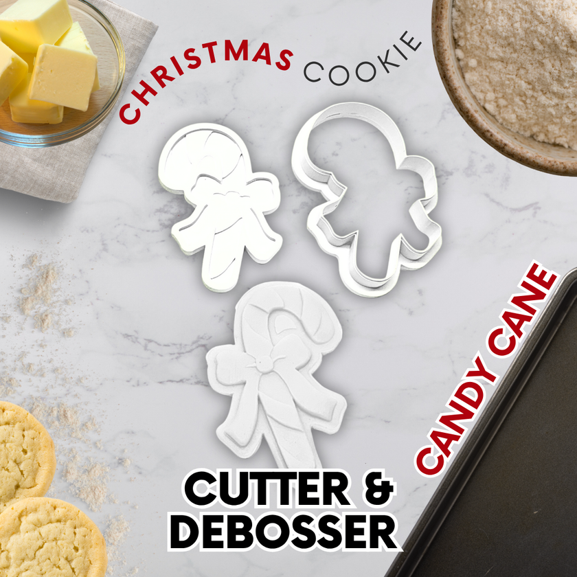 Christmas Cookie Cutter & Debosser Collection – 3D Printed or STL Files