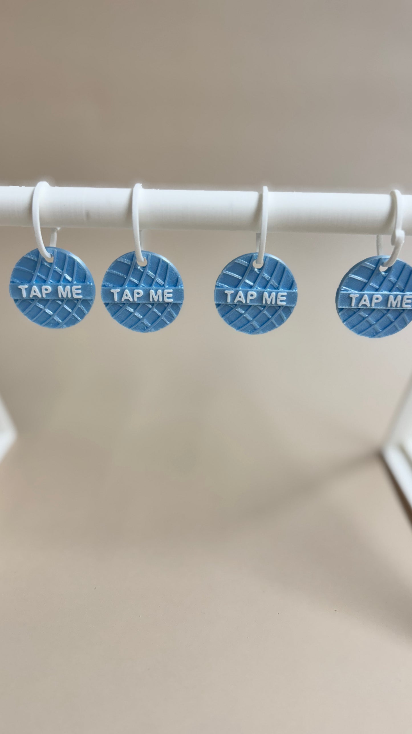Tap Me NFC  Keychain – Custom Smart Tag for Makers