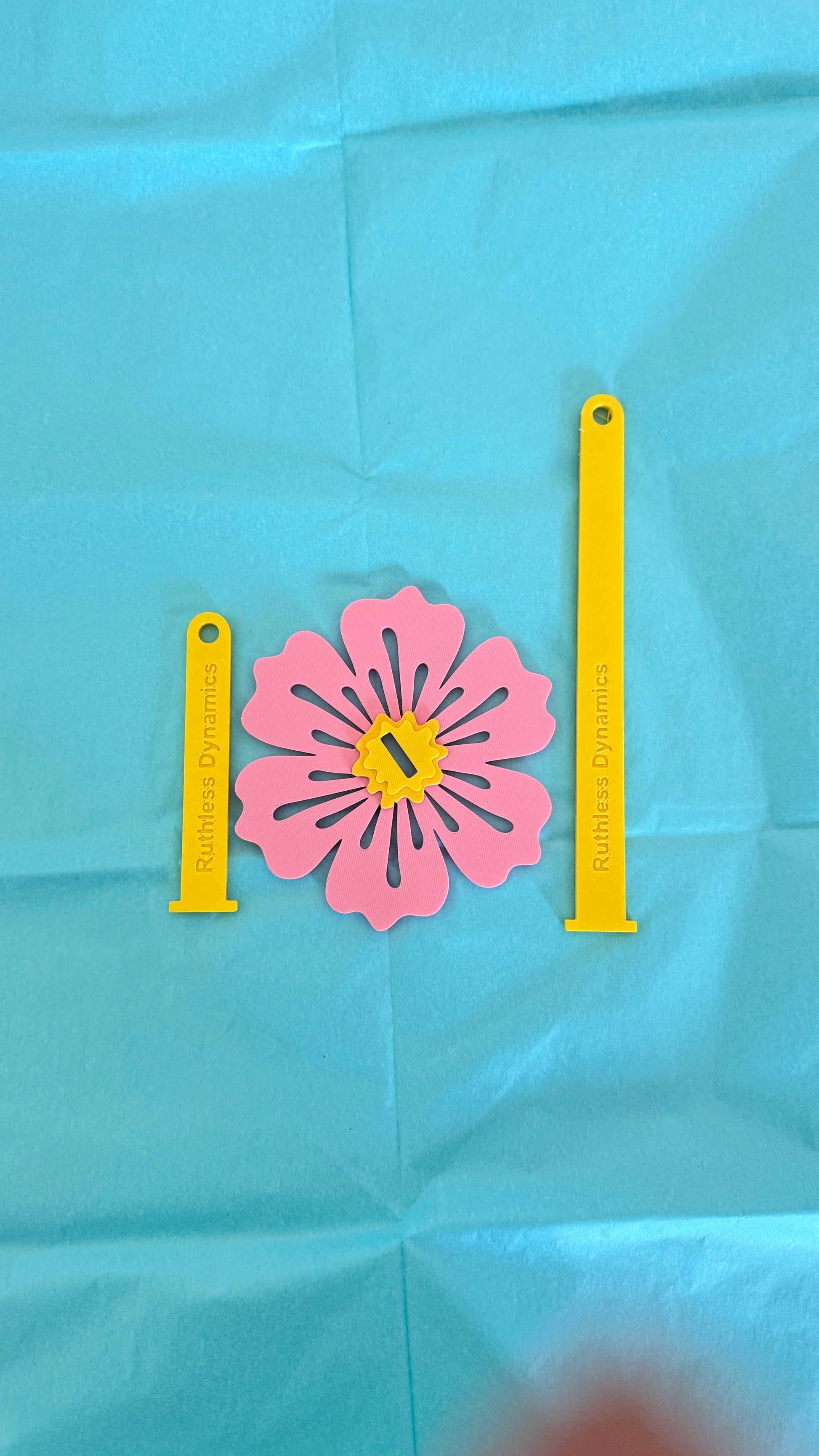 Flower Portable Yarn Spinner 2 in 1