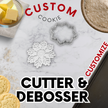 Christmas Cookie Cutter & Debosser Collection – 3D Printed or STL Files