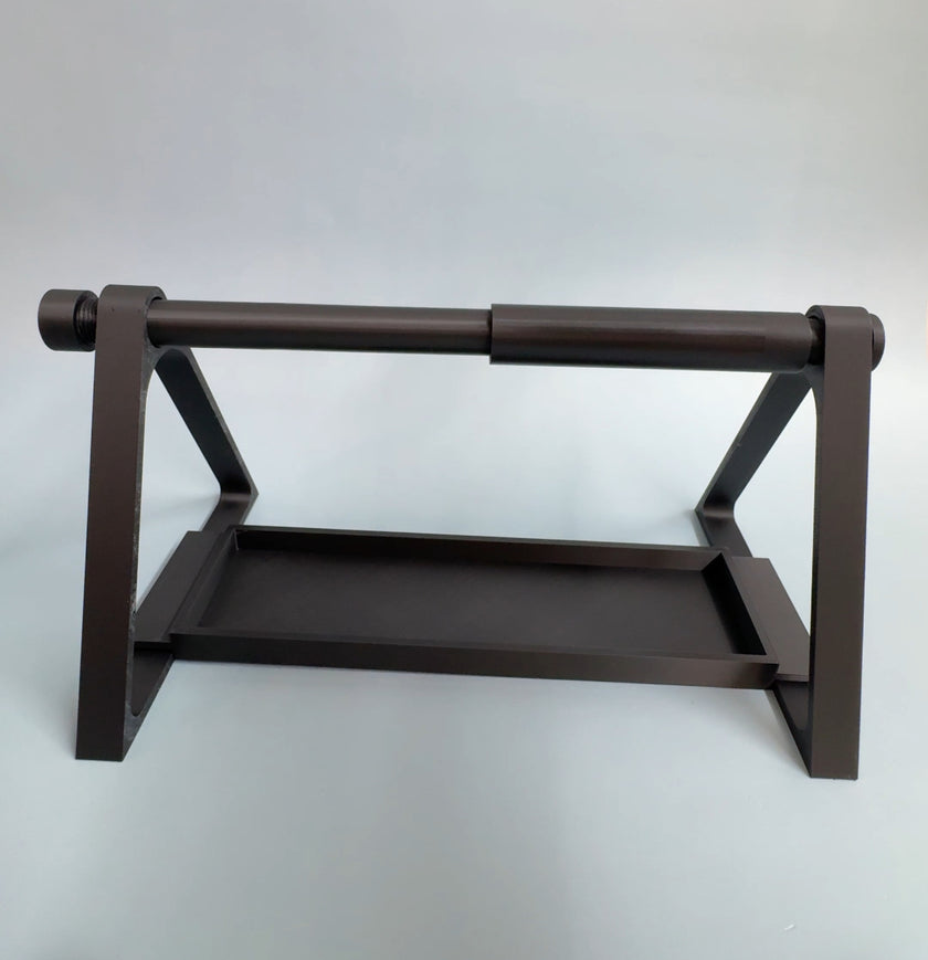 3D Printable Horizontal Yarn Spinner – STL File | Smooth, Side-Spinning Yarn Holder for Makers