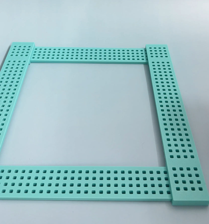 Portable 10.5” Crochet & Knitting Blocking Board – Perfect Finishing On the Go!