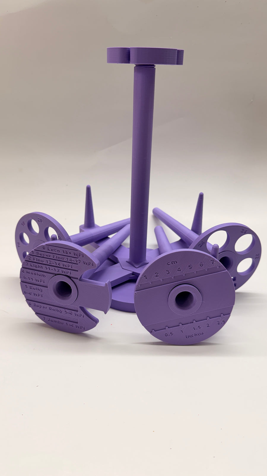 Multi Yarn Spinner System – Cake, Skein, or Signature | Holder for Crochet & Knitting