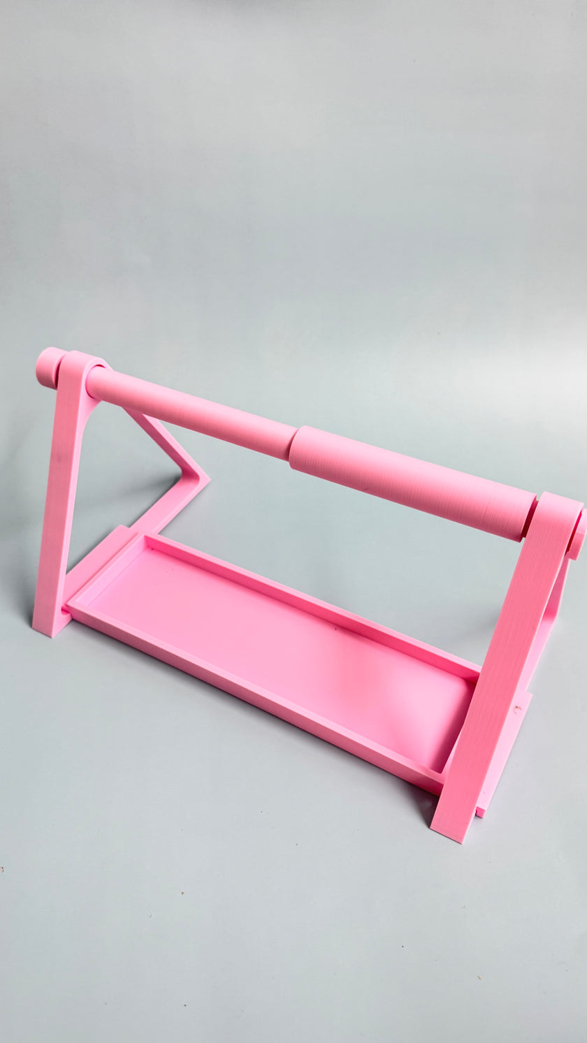 Modular Horizontal Yarn Spinner System – Dual & Quad Yarn Holder for Cakes and Skeins