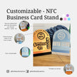 Tap Me NFC Stand – Custom Smart Tag for Makers