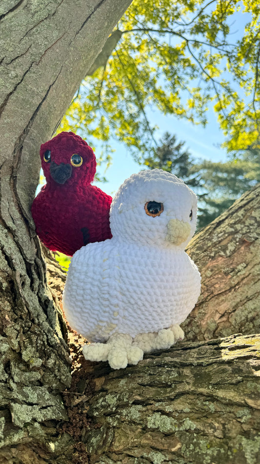 Snow Owl - crochet pattern