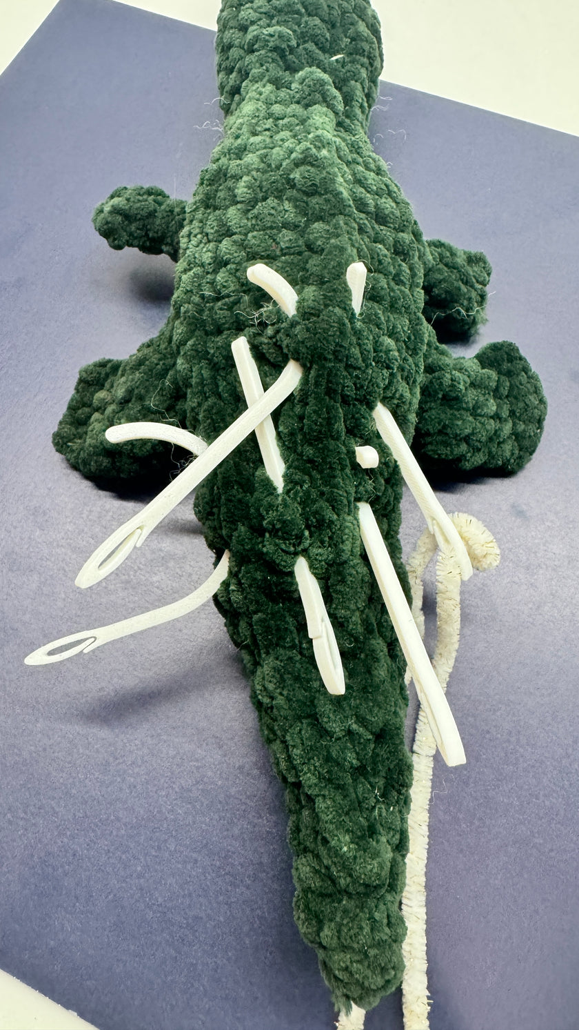 Self Threading Darning Needles for Blanket Yarn & Chenille - Smooth Large Eye Needles for Crochet & Yarn Projects