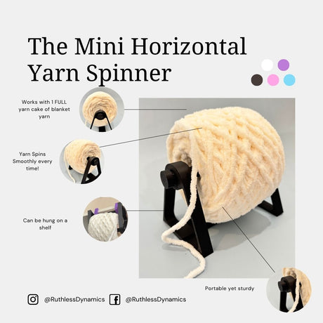 MINI Yarn Spinner with Storage Base