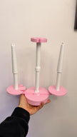 THE MULTI Yarn Spinner System | Yarn Holder for Crocheting & Knitting | Dual Yarn Untangler | Crochet Hook Holder | Amigurumi Tools | Yarn Cake Holder | Made to Order