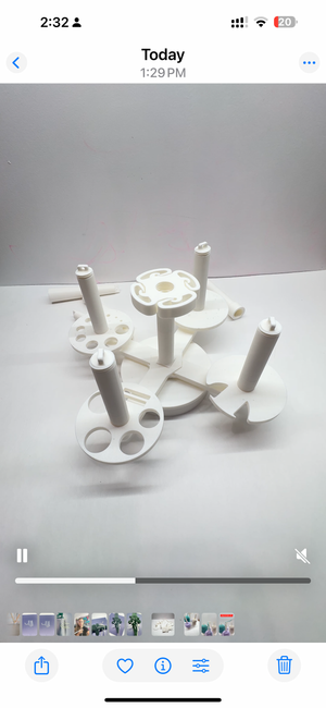 Multi-Yarn Spinner 2.0 – Adjustable size - Fits All Yarn, Crocheters & Knitters