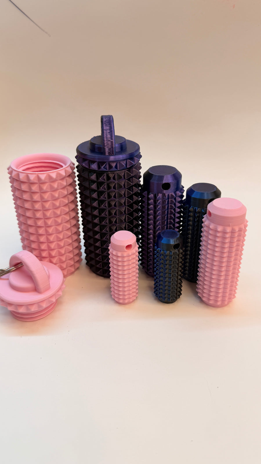 Spiky Hand Massager with storage