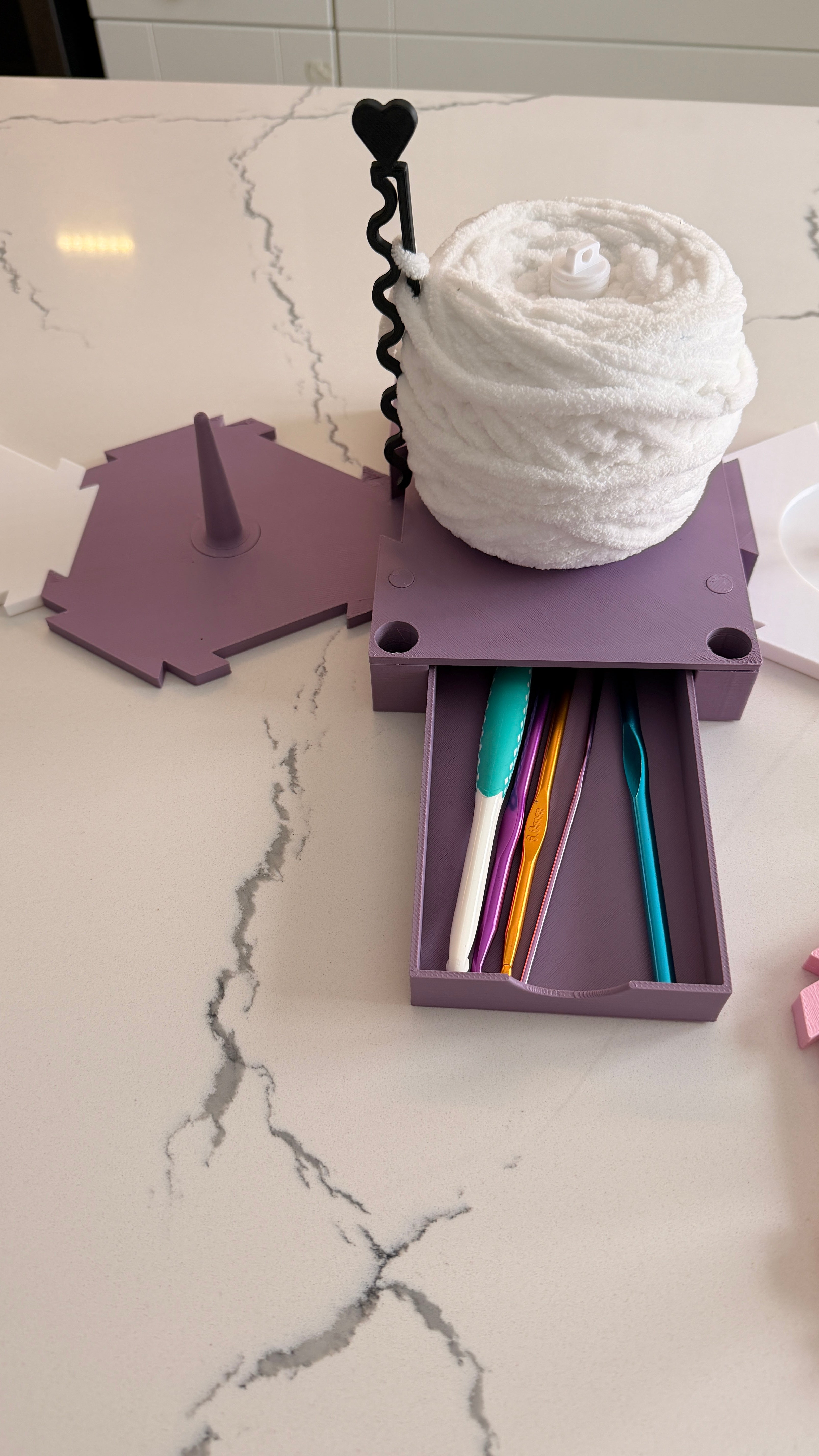 Build-A-Spin Modular Yarn Spinner System | Portable & Stackable Yarn ...