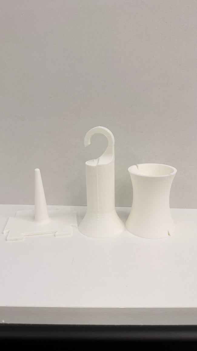 Hangable Spinning Yarn Bobbins - Modular Colorwork Yarn Management System for Crochet & Knitting