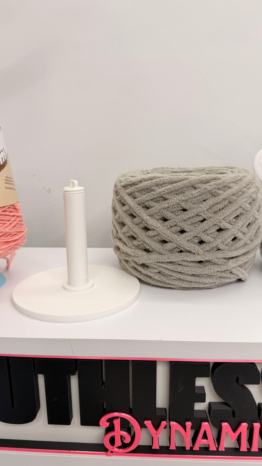 Yarn Cake Spinner Attachment - Grab & Go Yarn Setup