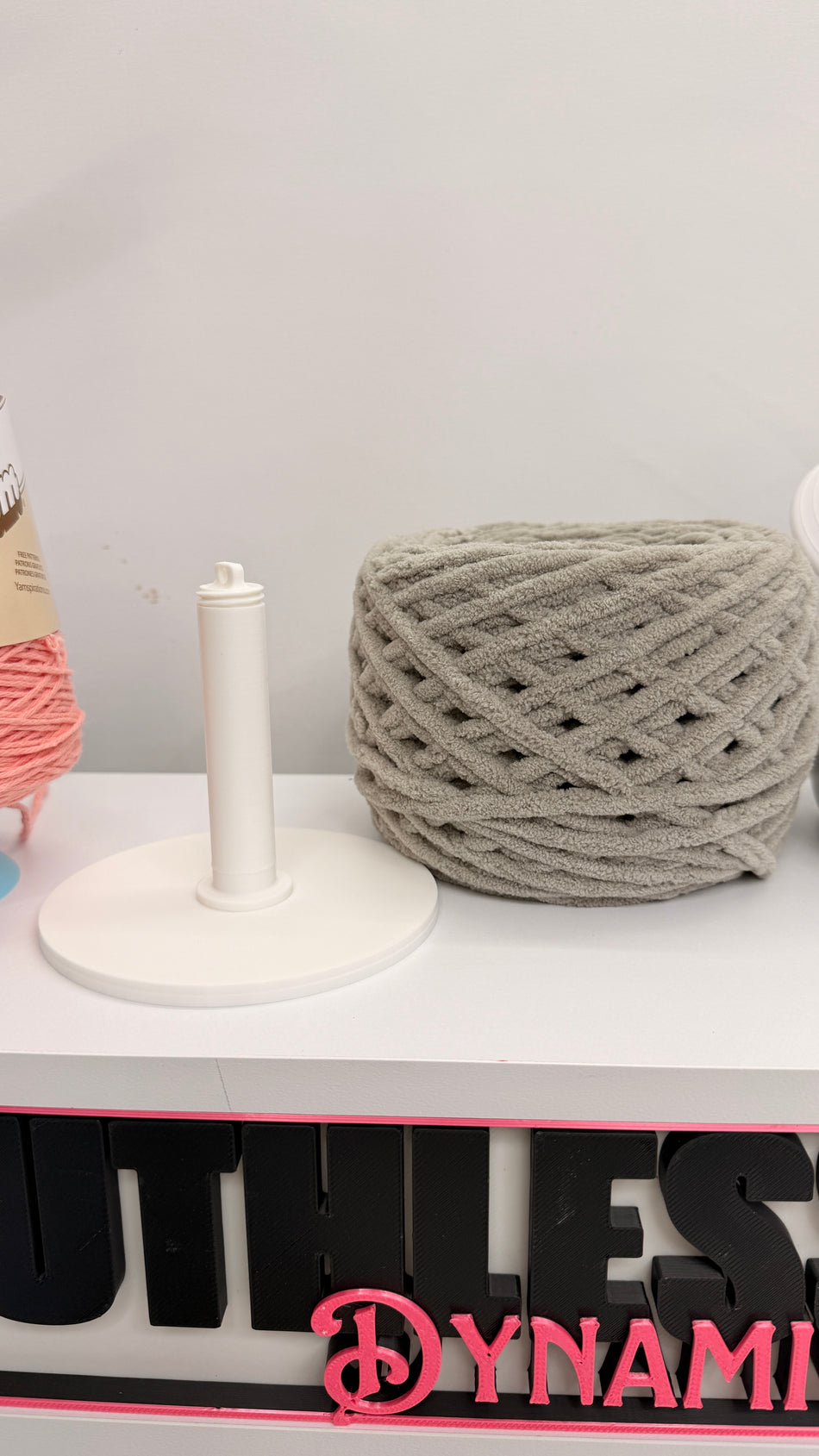 Yarn Cake Spinner Attachment - Grab & Go Yarn Setup