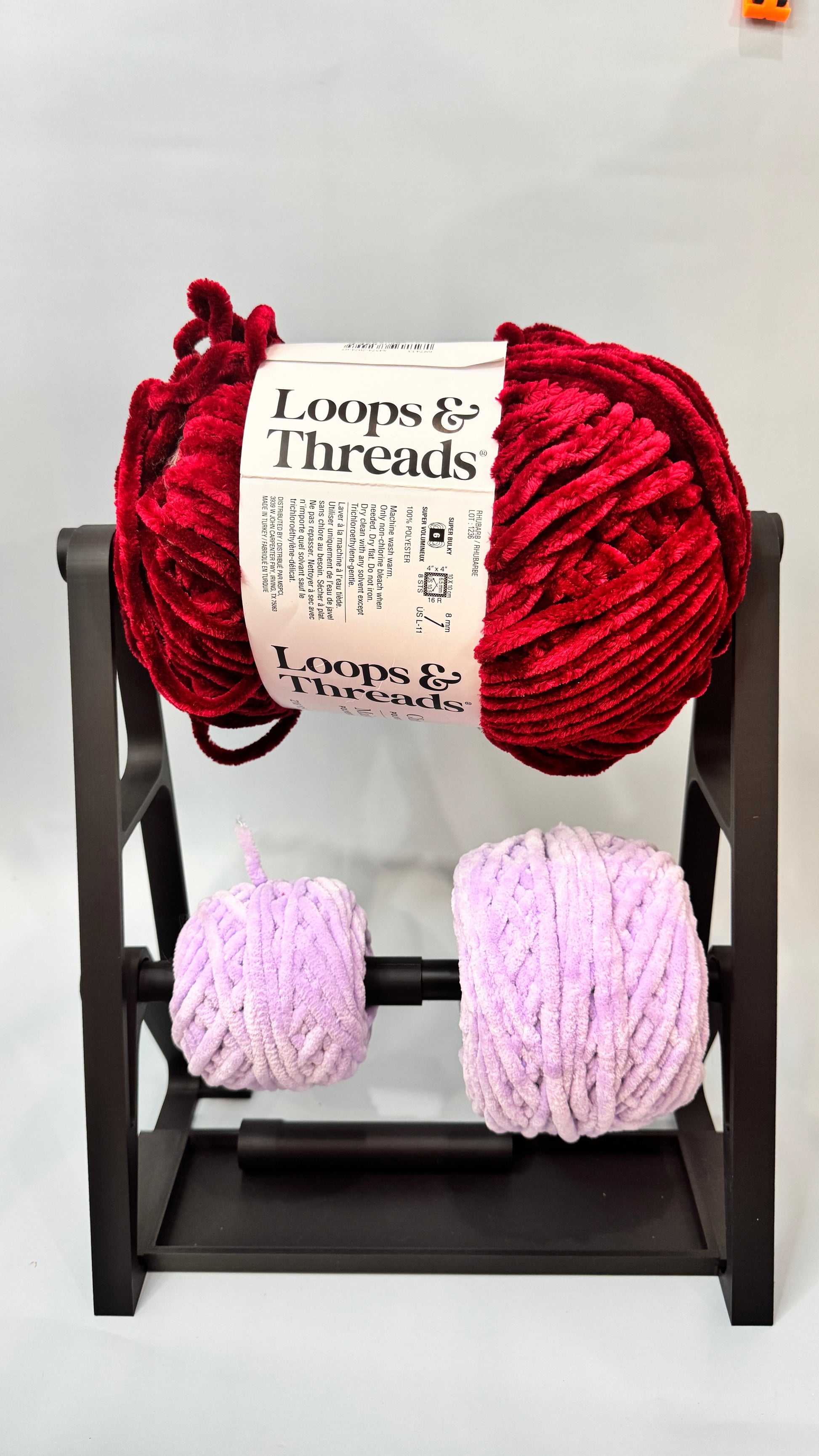 Horizontal Quad Yarn Spinner with Storage Base – 4x the Yarn