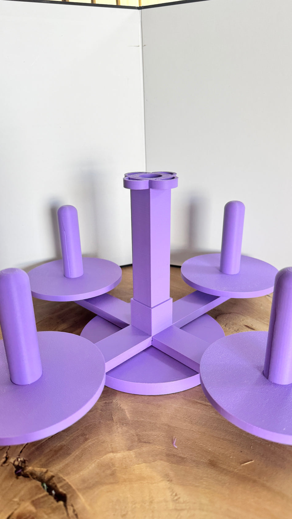 3D Printable MULTI Yarn Spinner CAKE – STL File ONLY | Smooth, untangles your yarn cakes