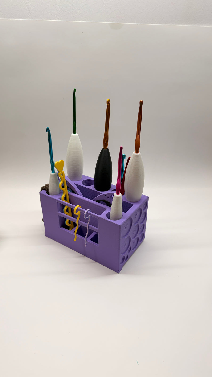 Crochet & Knitting Storage Box | 3D Printed All-In-One Organizer for Crafters