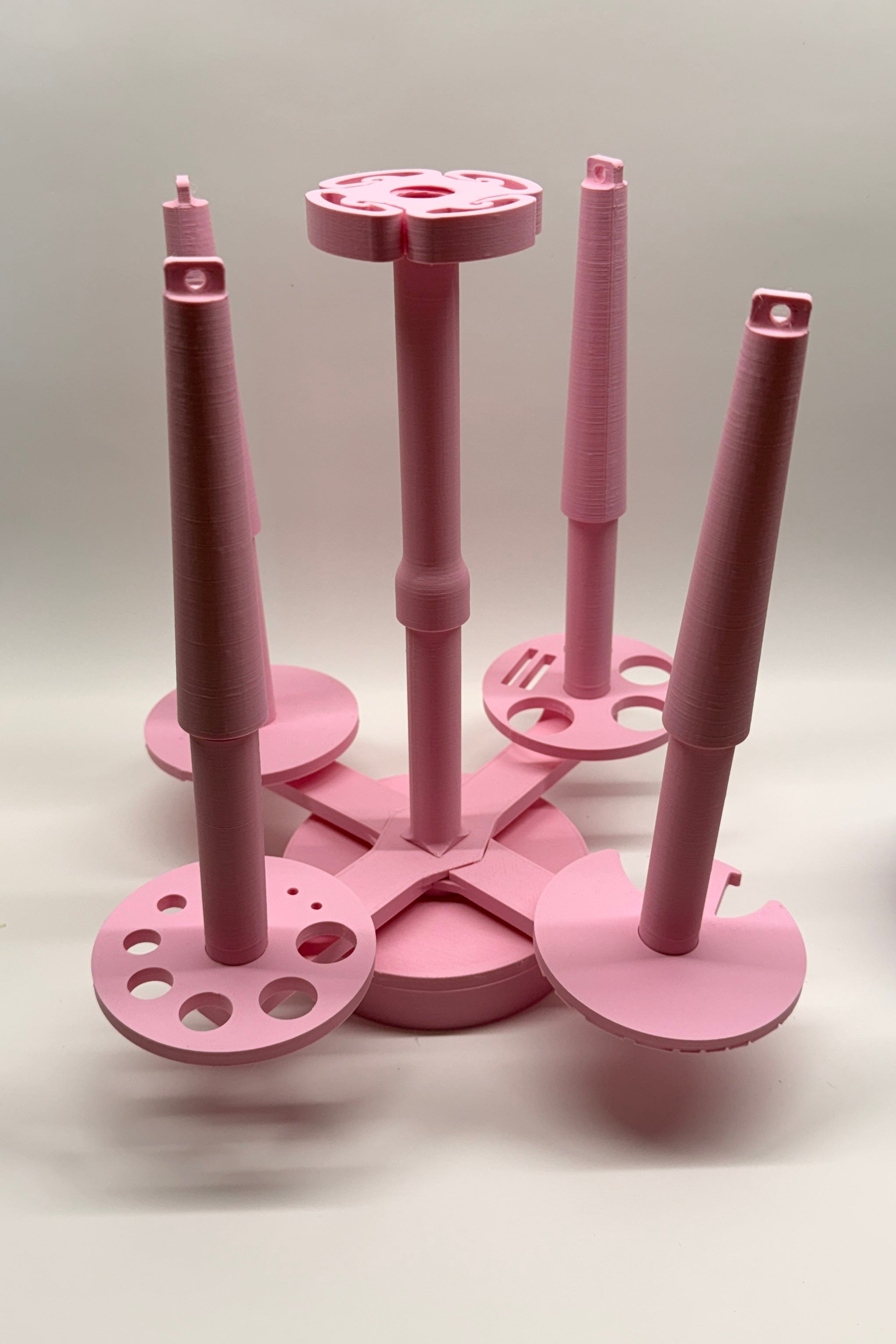 yarn spinner tool designed for crochet blankets, amigurumi, and granny squares