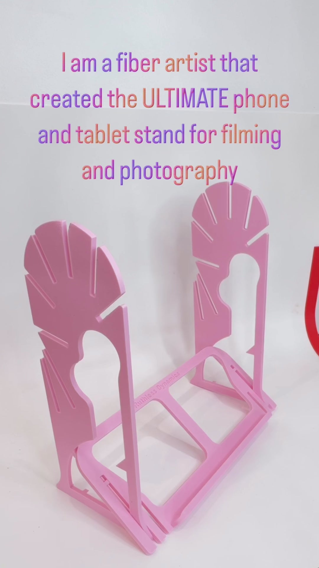 Adjustable Phone & Tablet Stand – 8-18 Angles for Makers, Crafters & Content Creators