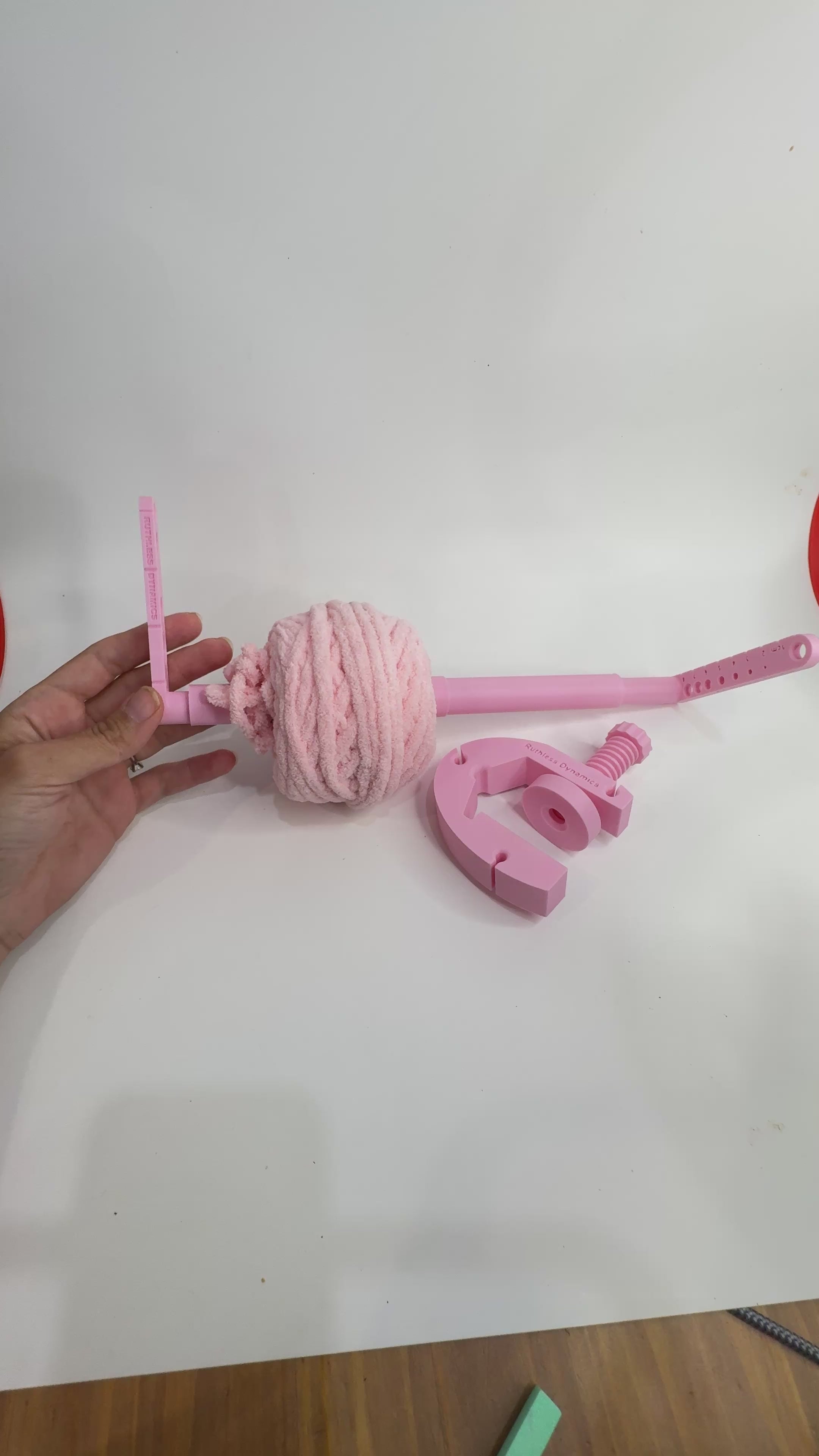 Pocket Spinner + Universal Clamp Set – Portable Yarn Spinning Combo for Anywhere Crafting